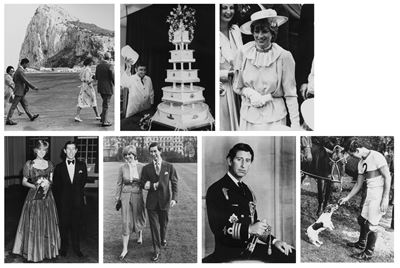 Royal Family, 15 stampe vintage alla gelatina ai sali d'argento