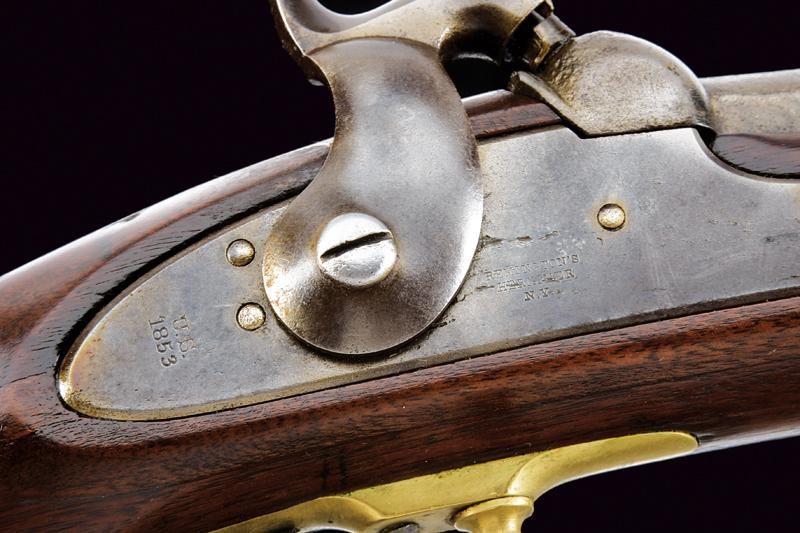 Interessante Model 1841 U.S. Percussion Rifle "Mississipi Rifle"