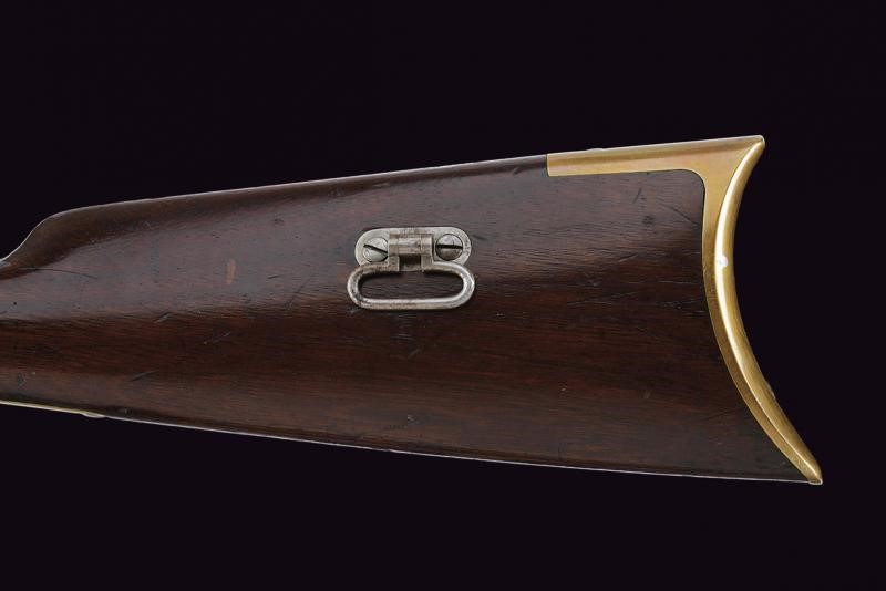 Interessante e raro Brass Frame Henry Rifle