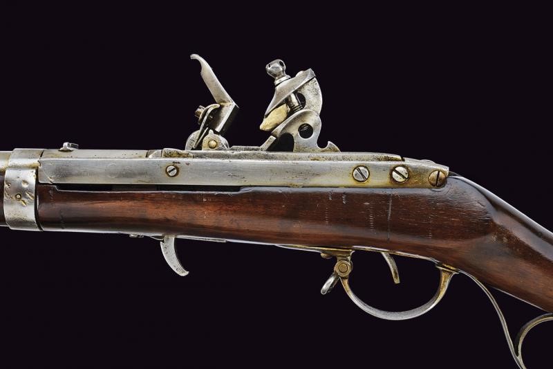 Model 1819 Hall U.S. Breechloading Flintlock Rifle
