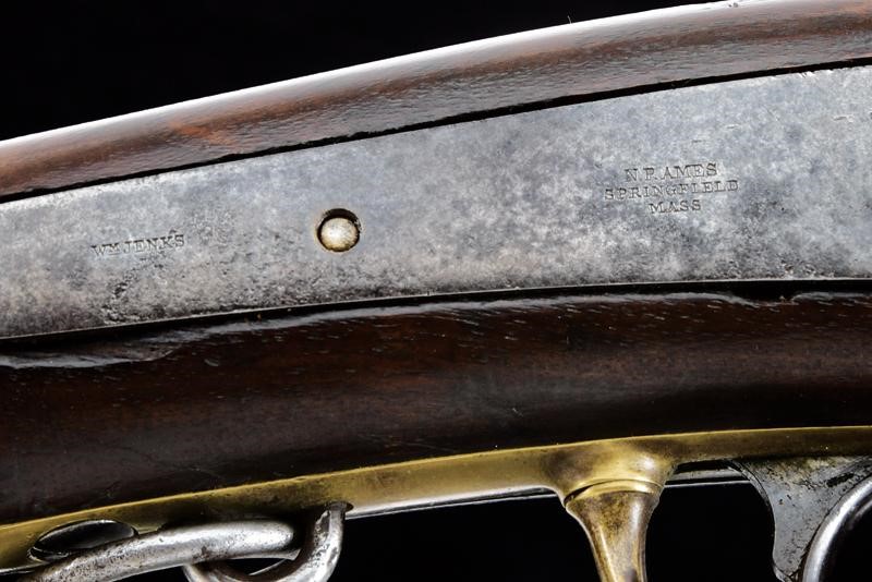 Rara carabina Jenks con timbri militari