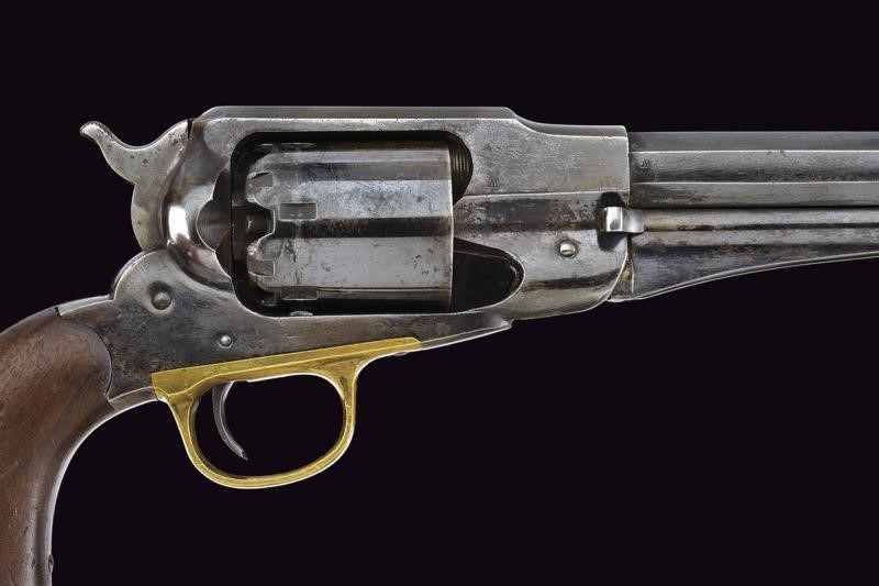 Remington New Model Army Revolver con Timbri D'ispezione Militare