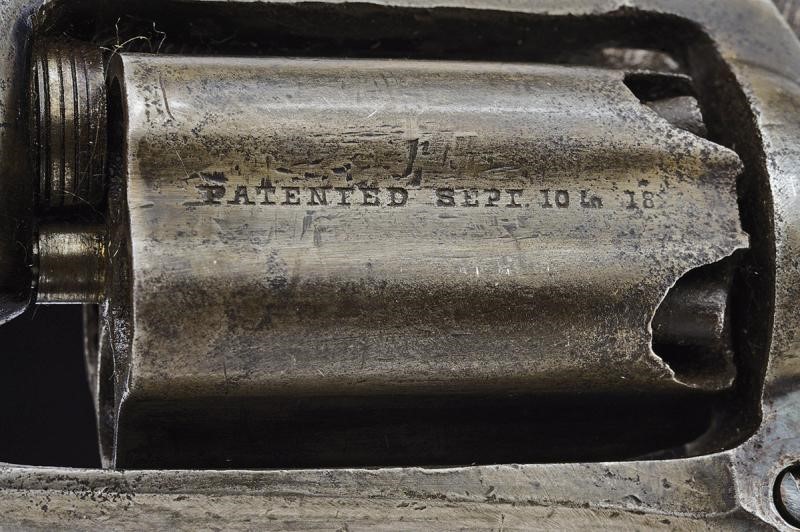 Colt Model 1855 Sidehammer Pocket Revolver "root Model"