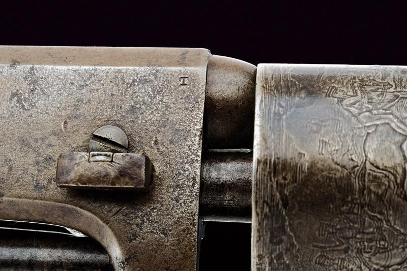 Colt Third Model Dragoon Revolver con Marchi Militari