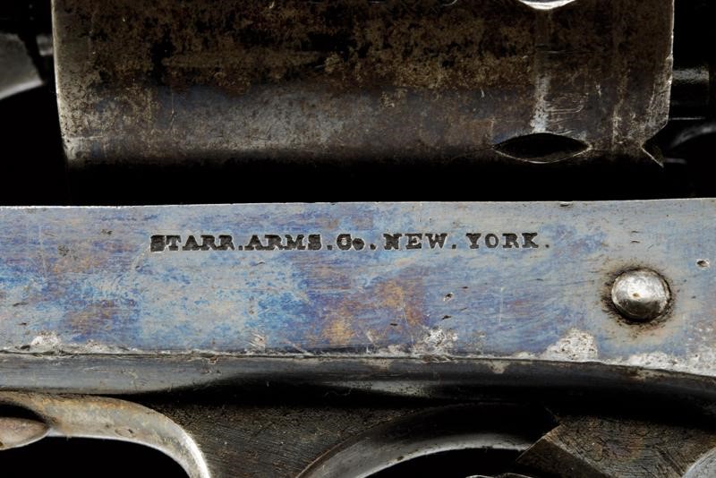 Starr Arms Co. D.A. 1858 Army Revolver con timbri militari