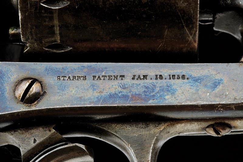 Starr Arms Co. D.A. 1858 Army Revolver con timbri militari
