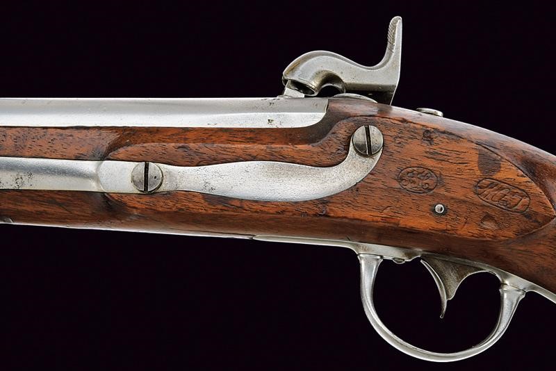 Pistola d'ordinanza Mod. 1836 ridotta a luminello