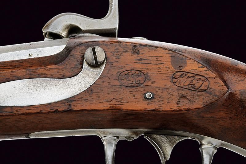 Pistola d'ordinanza Mod. 1836 ridotta a luminello