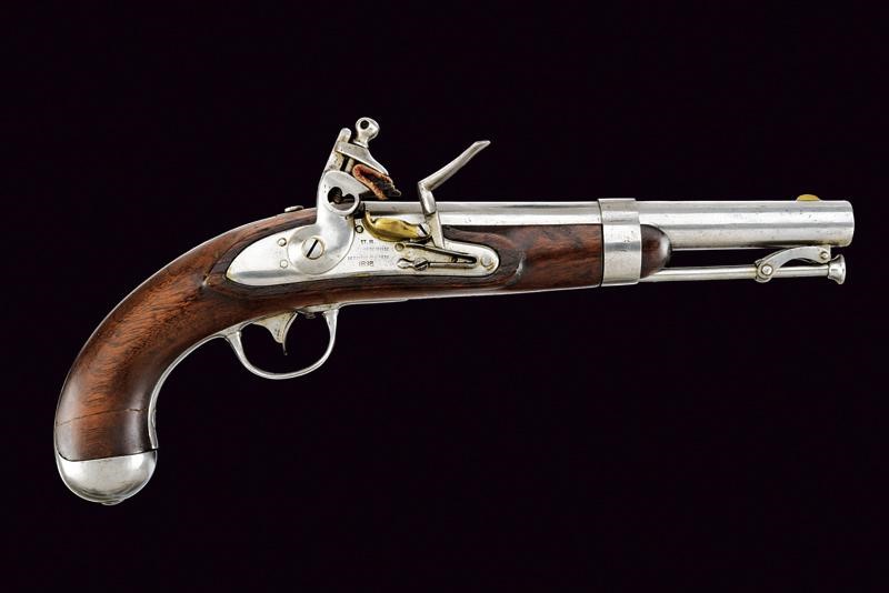 Pistola a pietra focaia d'ordinanza Mod. 1836 di R. Johnson