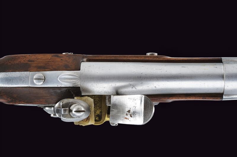 Pistola a pietra focaia d'ordinanza Mod. 1836 di A. Waters