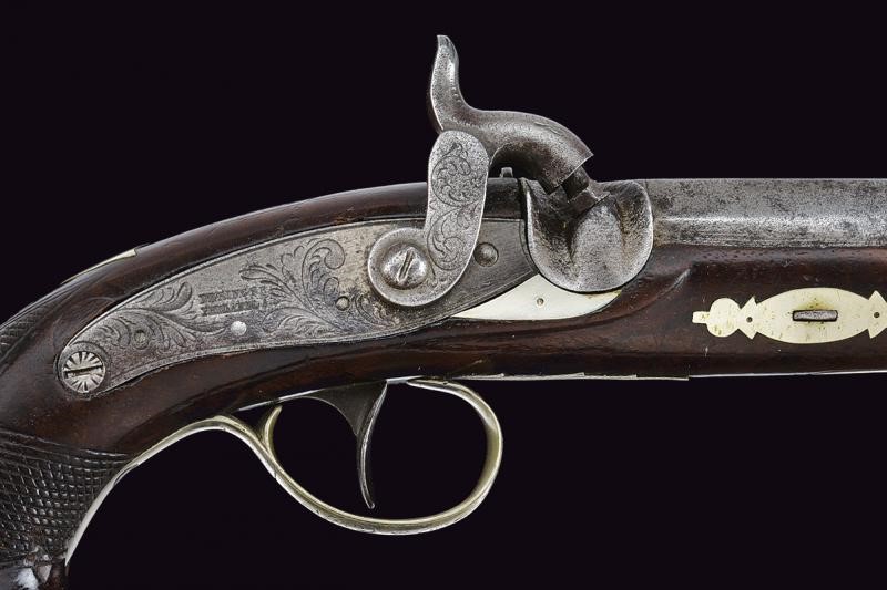 Pistola a luminello Deringer marcata Hyde & Goodrich