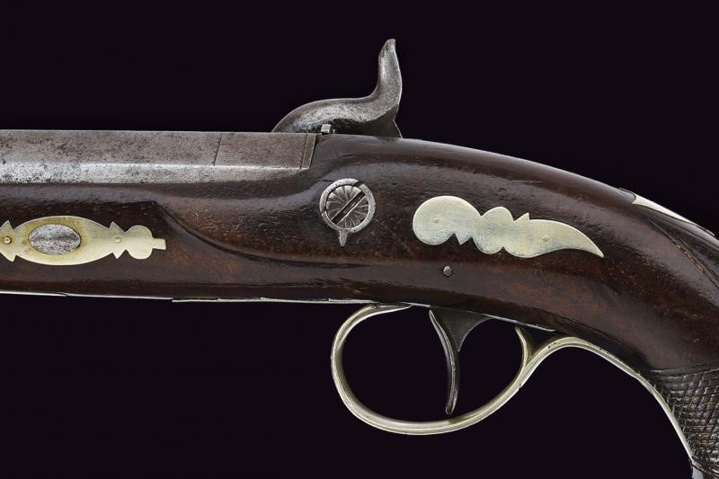 Pistola a luminello Deringer marcata Hyde & Goodrich