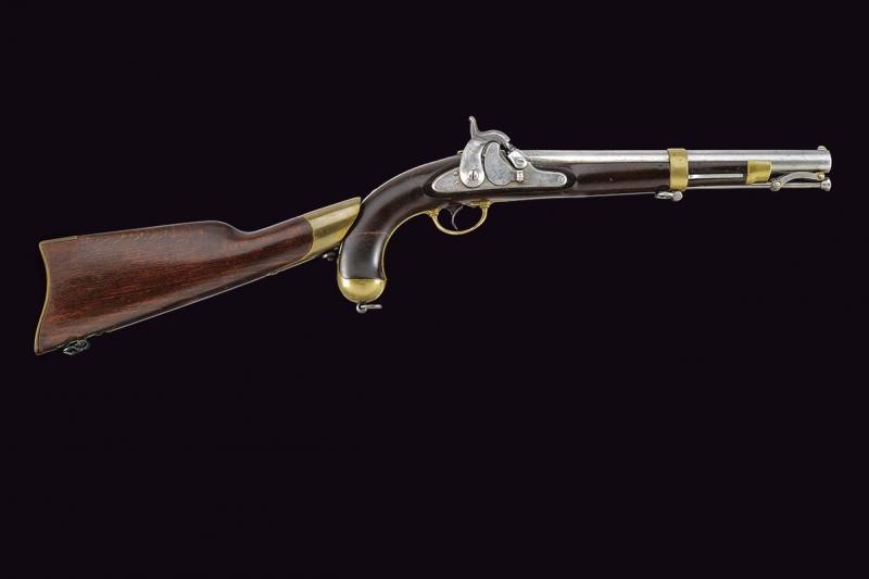 Pistola-carabina a luminello Mod. 1855