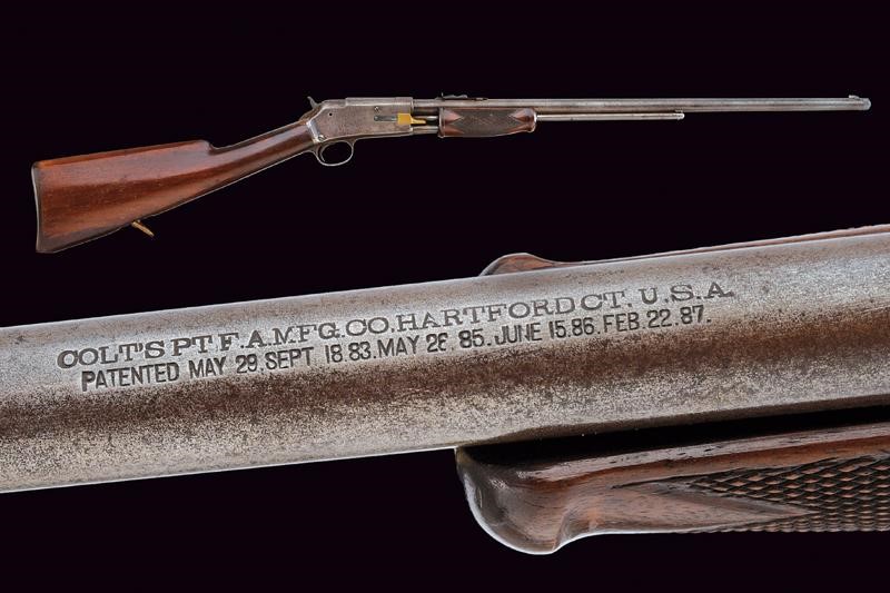 Colt Lightning Slide Action Rifle, Small Frame 1887 | Rare Armi Antiche ...