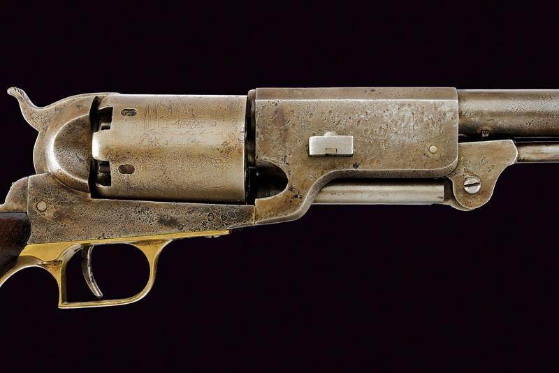 Revolver sul Tipo Colt Walker a Luminello