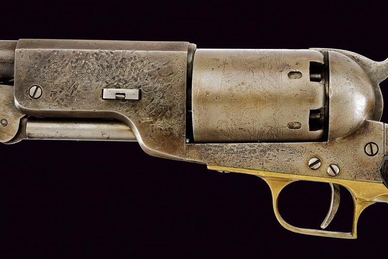 Revolver sul Tipo Colt Walker a Luminello