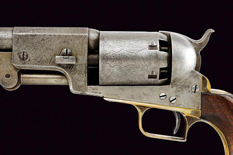 Revolver a Luminello Tipo Colt Dragoon con Cassetta