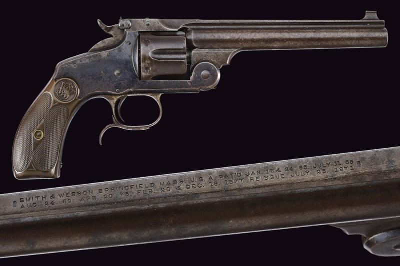 S&W New Model No. 3 Single Action Revolver 1878 | Rare Armi Antiche e ...