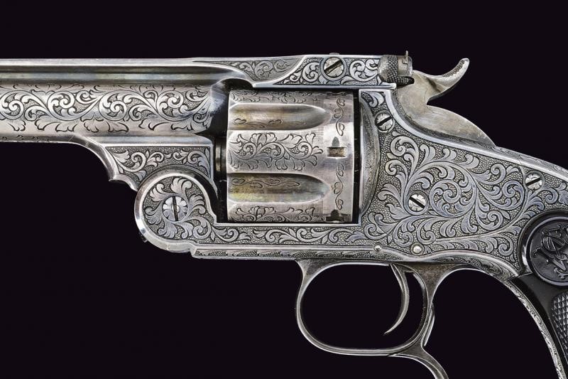 S&w New Model No. 3 Single Action Revolver Inciso