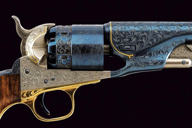 Bellissima Miniatura del Modello 1860 Colt Army di Uberti