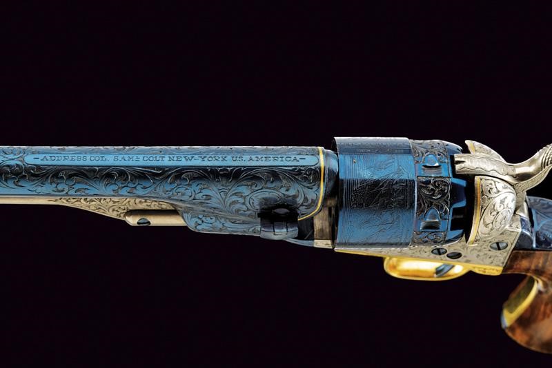 Bellissima Miniatura del Modello 1860 Colt Army di Uberti