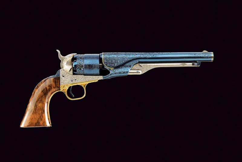 Bellissima Miniatura del Modello 1860 Colt Army di Uberti