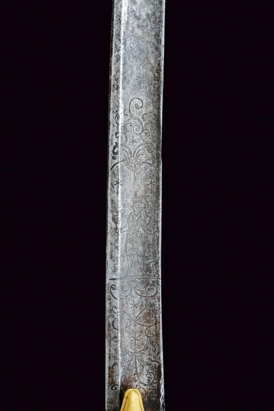 Sciabola Decorata in Rilievo