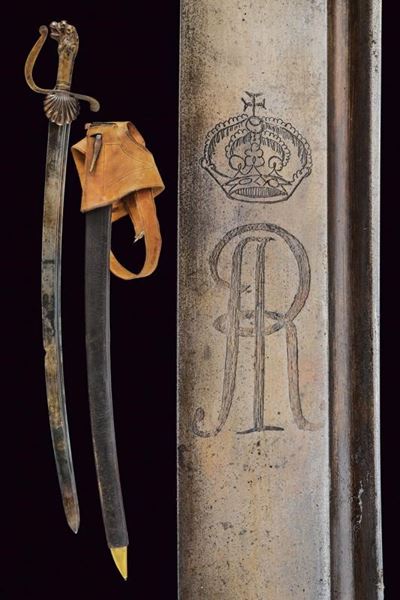 Sciabola della Guardia Svizzera Dell'imperatore Augusto II