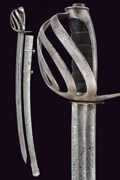 Sciabola da Cavalleria Mod. 1864 con Rara e Possente Lama