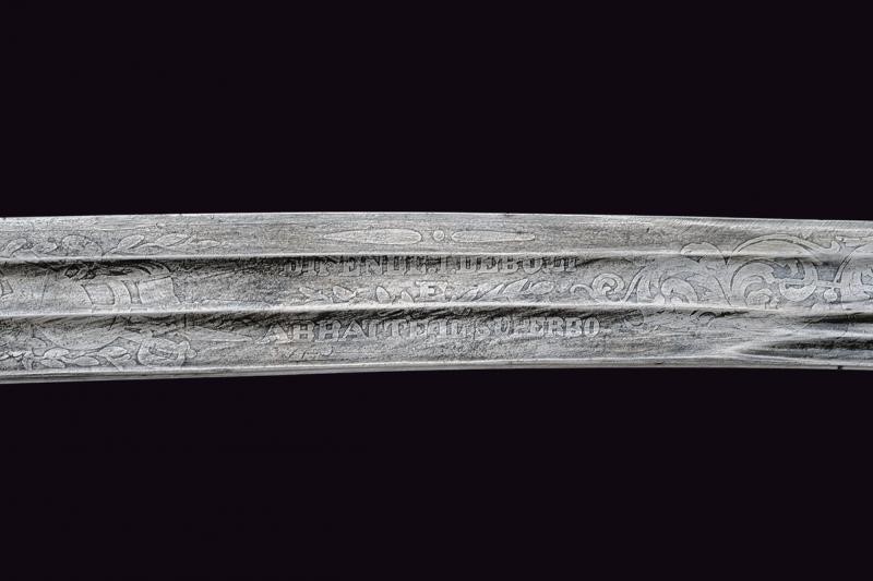 Sciabola da Cavalleria Mod. 1864 con Rara e Possente Lama
