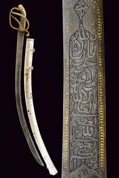 Rarissima Sciabola da Ufficiale di Cavalleria Mod. 1827 con Lama Persiana