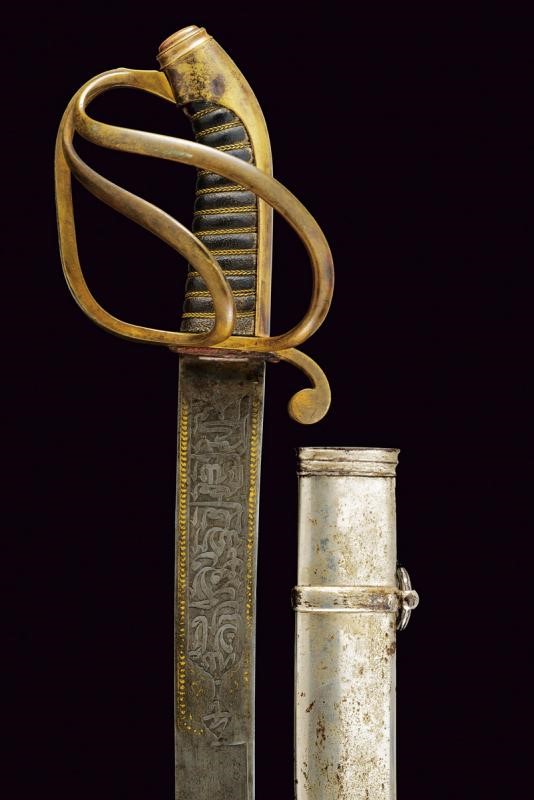 Rarissima Sciabola da Ufficiale di Cavalleria Mod. 1827 con Lama Persiana