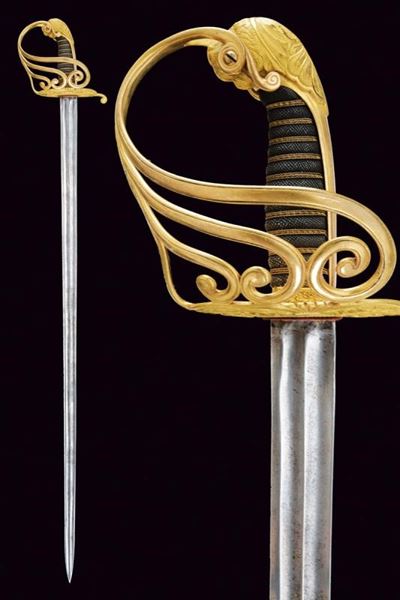 Spada da Generale della Guardia Civica Mod. 1847