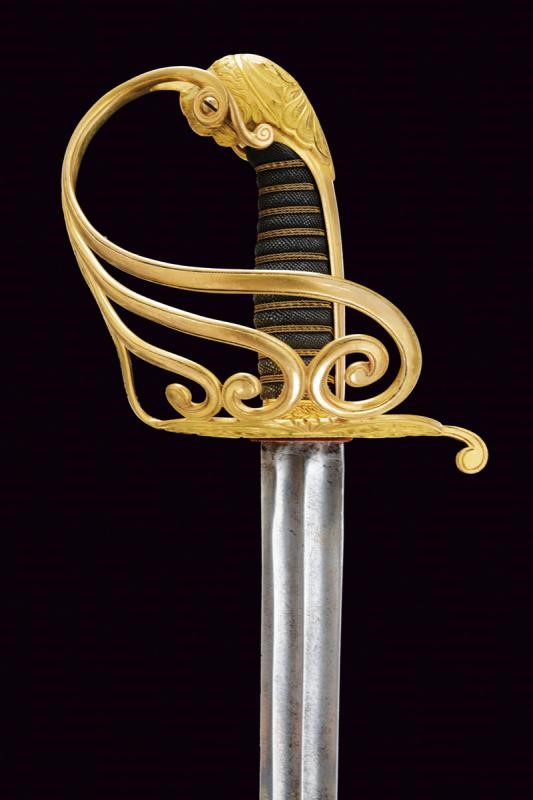 Spada da Generale della Guardia Civica Mod. 1847