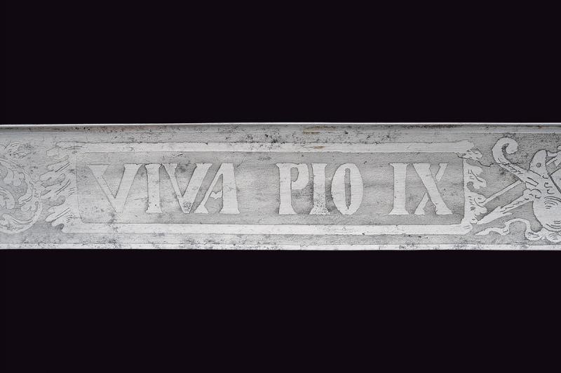 Spada da Ufficiale Subalterno della Guardia Civica Mod. 1847