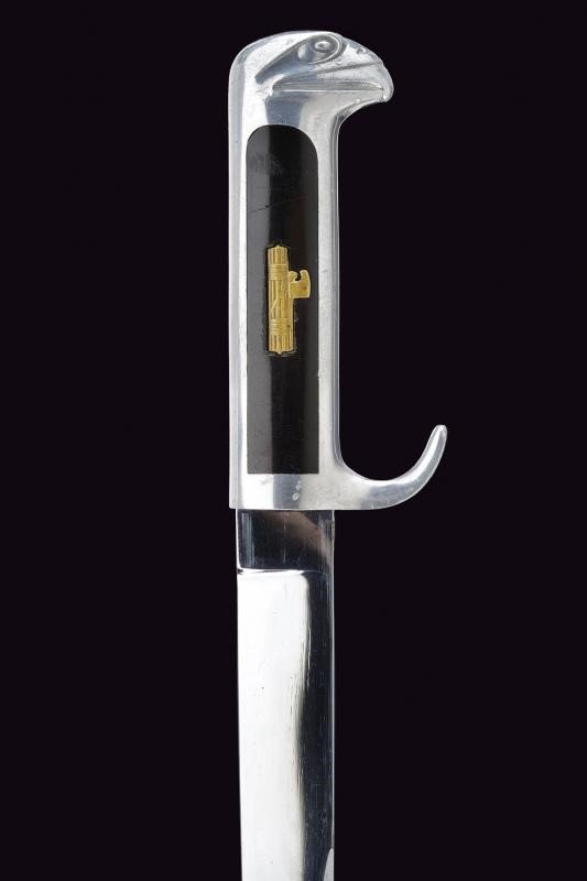 Pugnale a Testa D'aquila da Ufficiale della Mvsn con Fodero e Attacchi