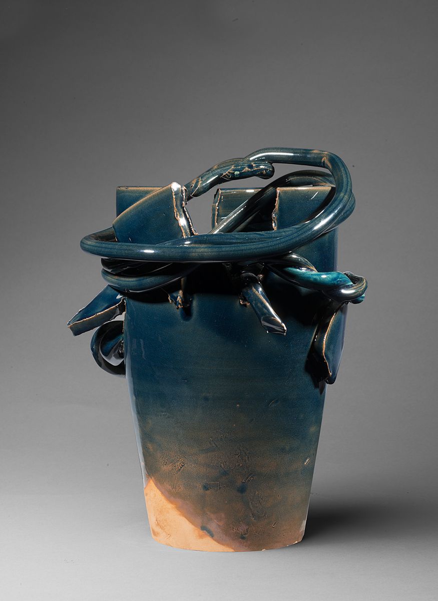 Antonio Recalcati - Vaso n. 31, 1990, terracotta