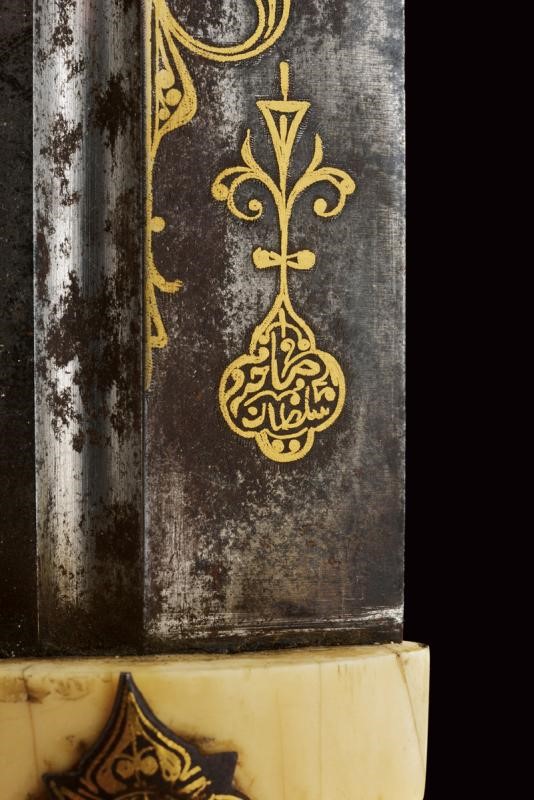 Importante Kindjal Conferito al Valore, con L'ordine di Sant'anna per Non-cristiani