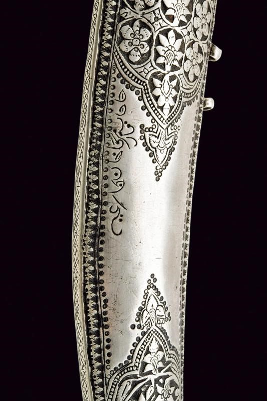 Bellissima Jambiya con Fornimenti in Argento