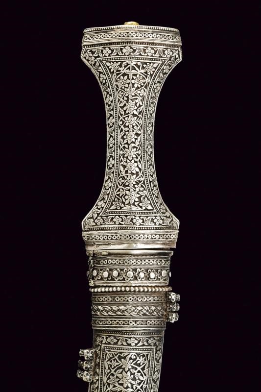 Bellissima Jambiya con Fornimenti in Argento