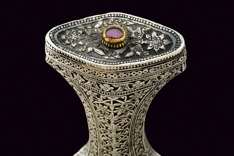Bellissima Jambiya con Fornimenti in Argento