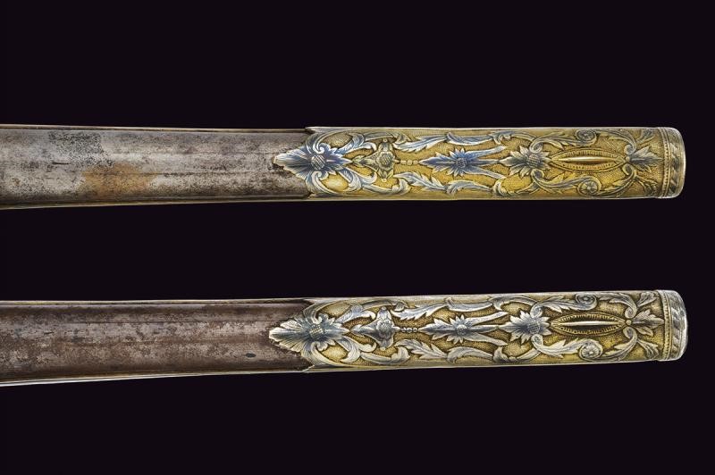 Paio di Pistole a Pietra Focaia con Fonde