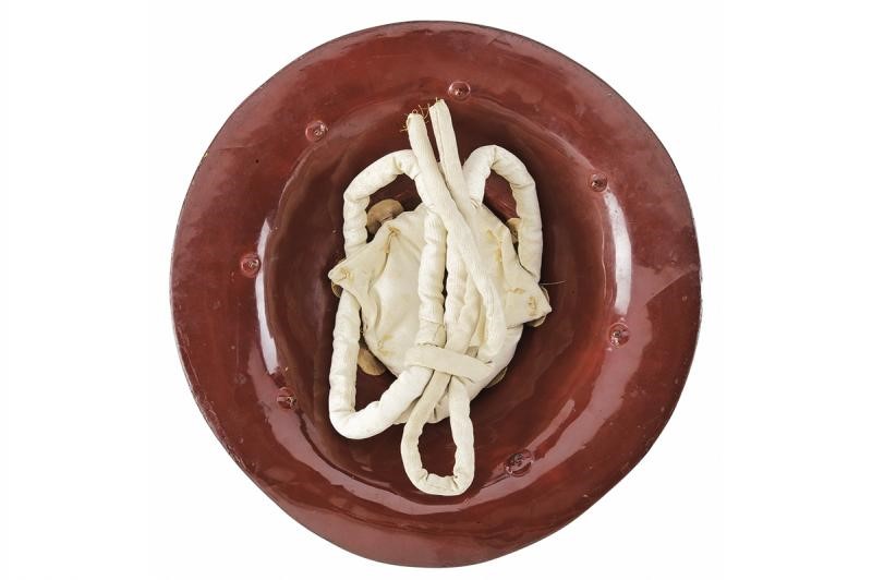 Hasori Jingasa Laccata Makie e con Sagari-fuji-mon