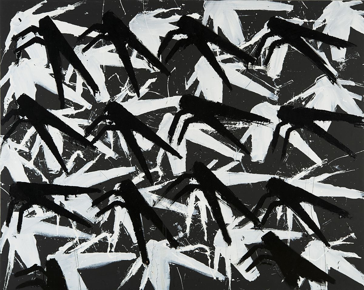 Sergio Ragalzi - Insetti, 1990, tecnica mista