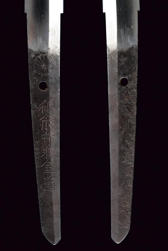 Katana in Shirasaya di Izumi No Kami Rai Kinmichi