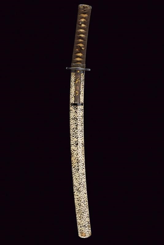 Bel Wakizashi, Mei: Hoki No Kami Fujiwara Nobu Taka