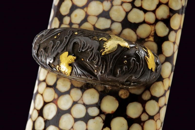Bel Wakizashi, Mei: Hoki No Kami Fujiwara Nobu Taka