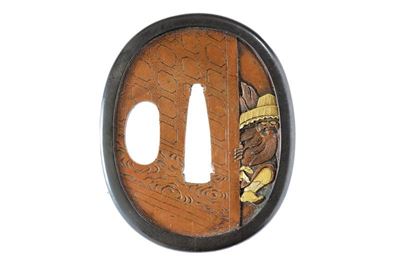 Tsuba per Tanto Attribuita a Tsuchiya Masachika