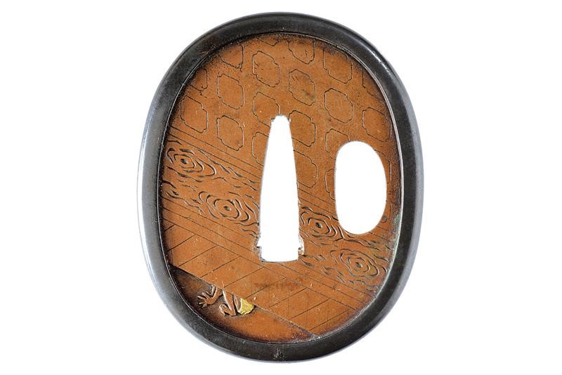 Tsuba per Tanto Attribuita a Tsuchiya Masachika