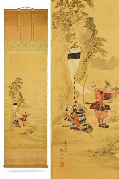 Rotolo Dipinto a Mano (kakejiku)
